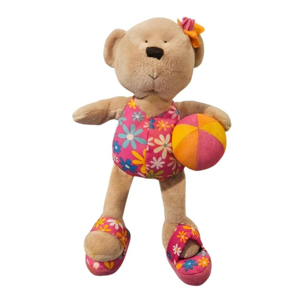 Y2K TY Beanie Beach Teddy‎ Bear Shelf Sitter Wailea